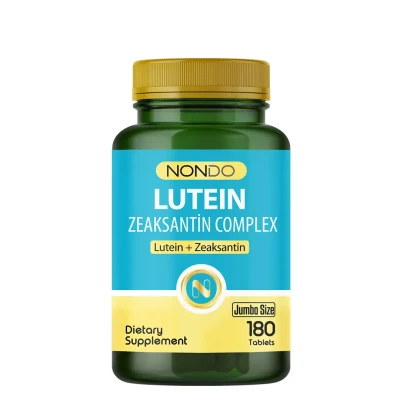 Nondo - Lutein Zeaksantin Complex - 180 Tablet (Jumbo Size)