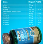 Nondo - Lutein Zeaksantin Complex - 180 Tablet (Jumbo Size)