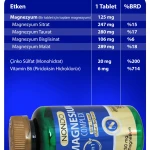 Nondo - Magnezyum Kompleks - 180 Tablet (Jumbo Boy)