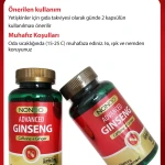 Nondo - Ginseng - 180 Kapsül (Jumbo Boy)