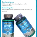 Nondo - Lutein Zeaksantin Complex - 180 Tablet (Jumbo Size)