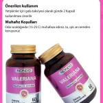 Nondo - Valeriana - Kedi Otu - Pasiflora - 60 Kapsül