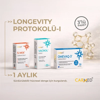 Longevity Protokolü I – 3’lü Takviye Seti