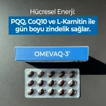 Omevaq-3 Balık Yağı + CoQ10 + PQQ + L-Karnitin 30 Softgel