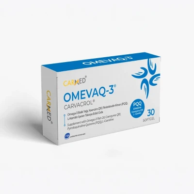 Omevaq-3 Balık Yağı + CoQ10 + PQQ + L-Karnitin 30 Softgel