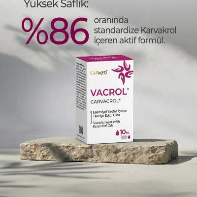 Vacrol Damla 10 ML – Standardize Karvakrol