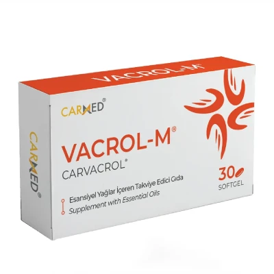 Vacrol-M 500 MG 30’lu Softgel – Standardize Karvakrol