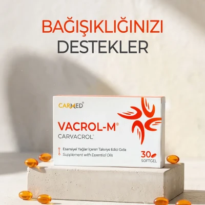 Vacrol-M 500 MG 30’lu Softgel – Standardize Karvakrol